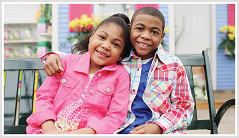 Zhania and Zion Coleman were the Ohio Children's Miracle Network Hospitals Champions in 2014. 